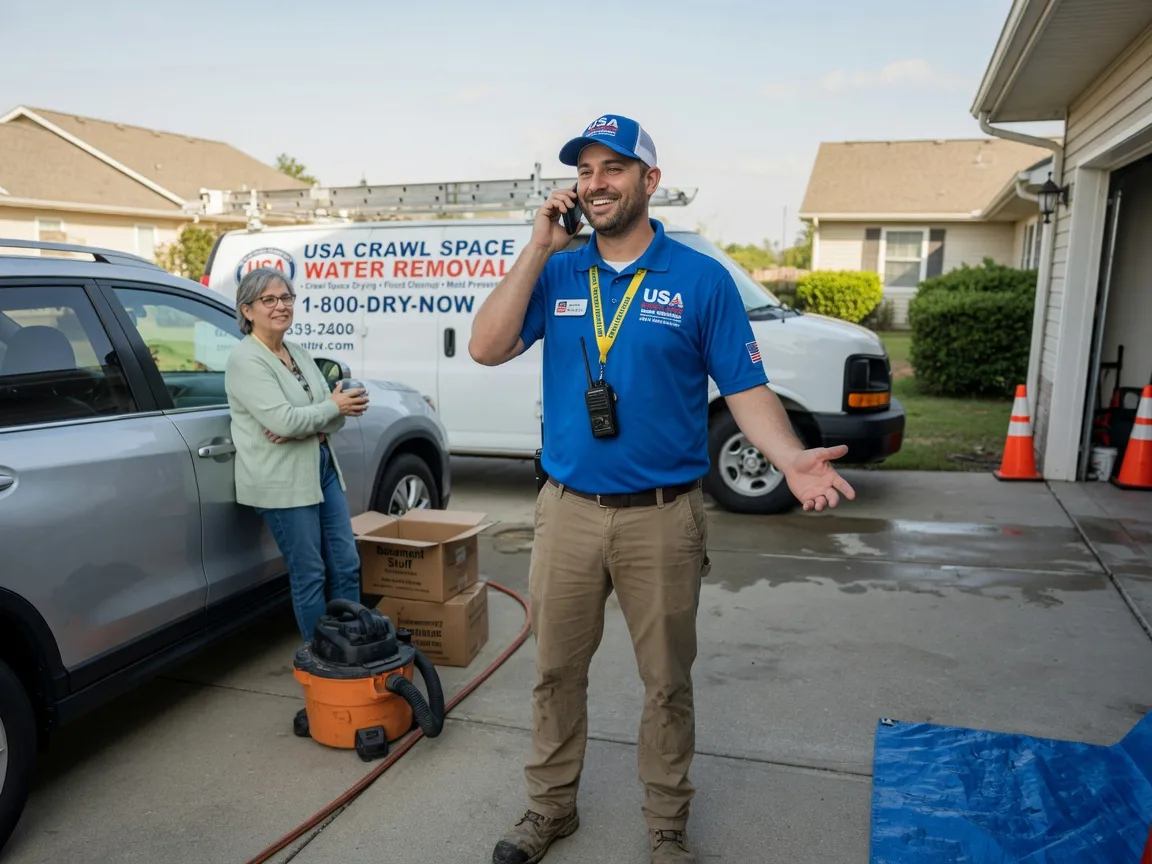 Crawl Space Water Removal Benton Ridge, OH FAQs